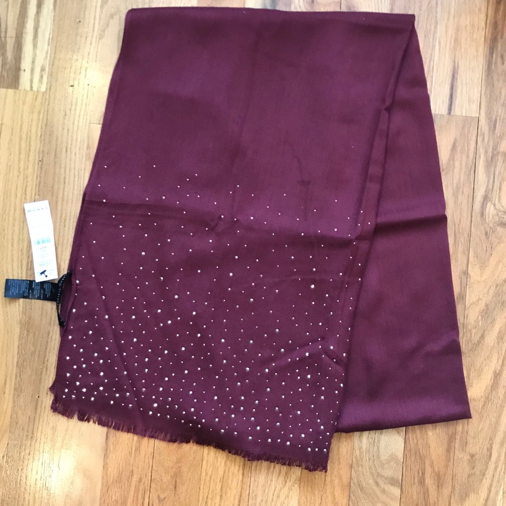 NWT White House Black Market beaded scarf!